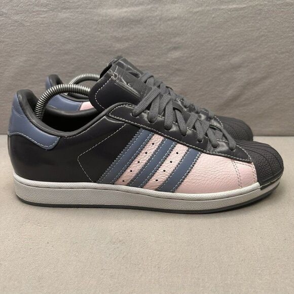 adidas Other - adidas Superstar "Reverse" SAMPLES Mens Size 10 Shoes Light Blue Navy Pink 2007